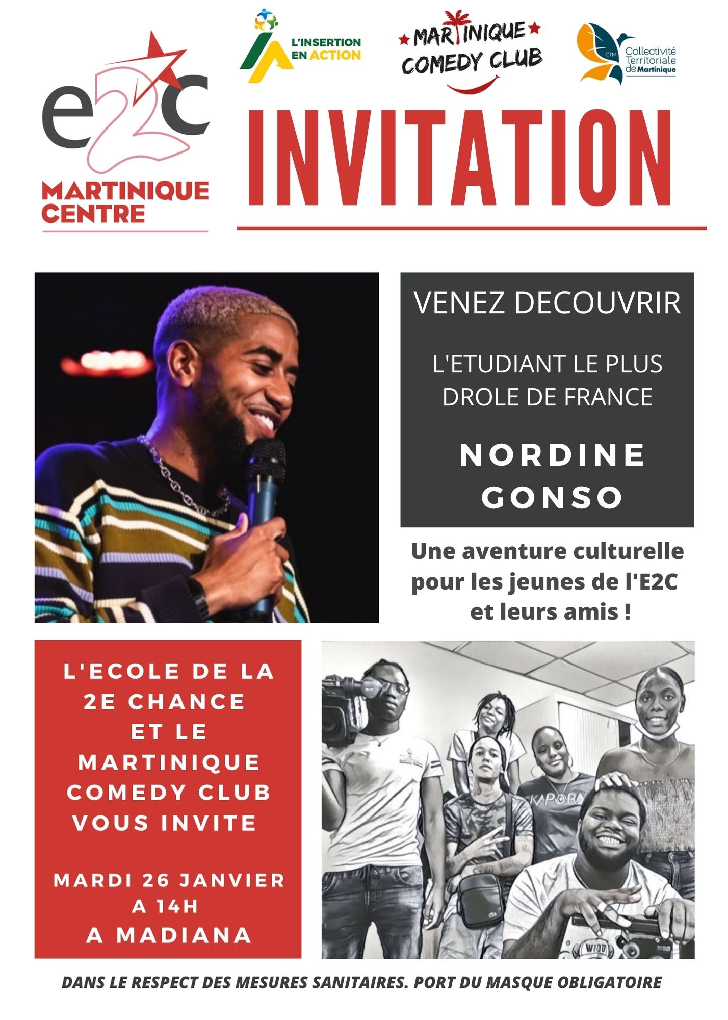 INVITATION NORDINE GONSO